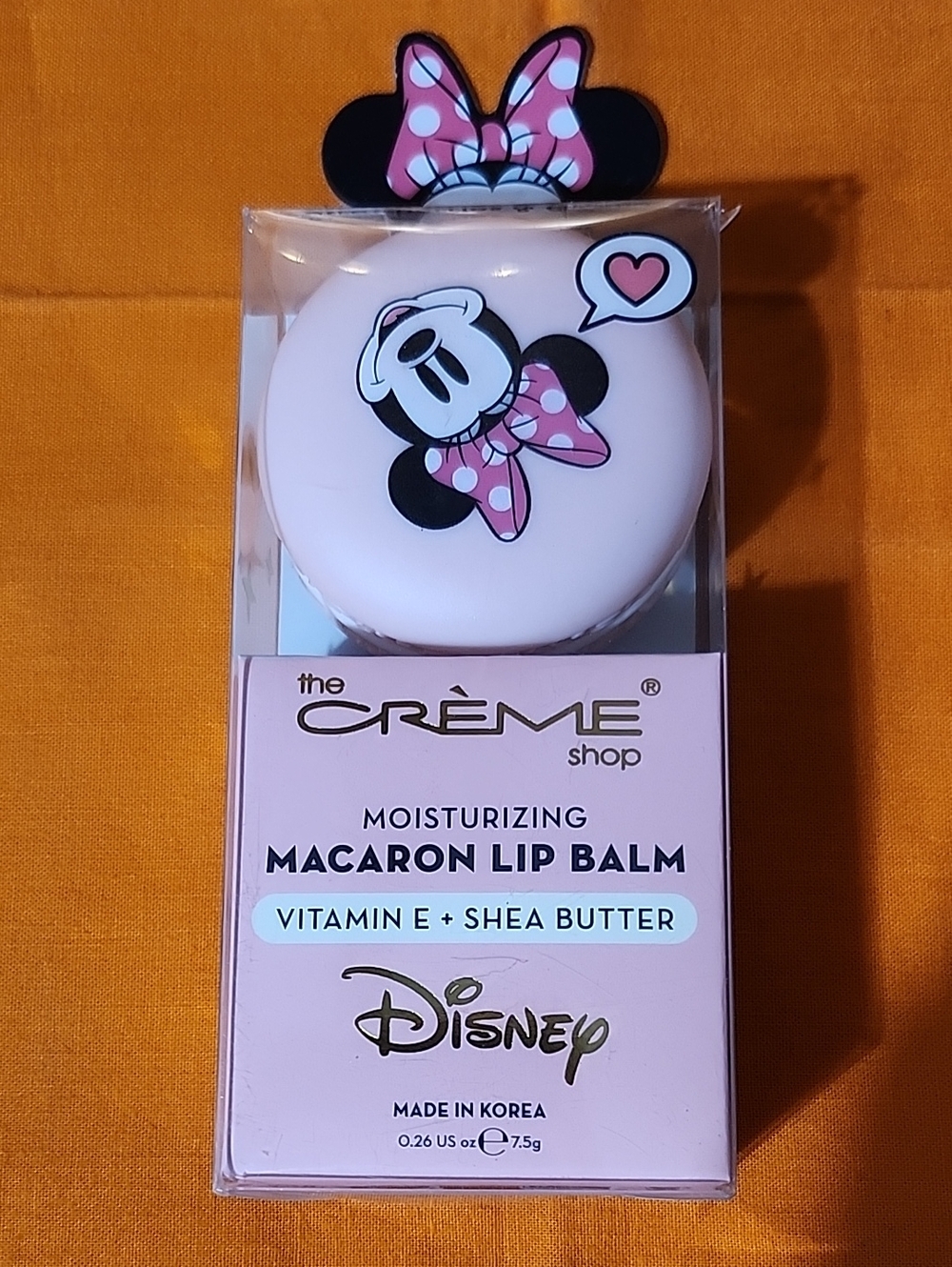 Minnie macaroni lip balm